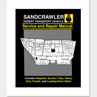 Sandcrawler User Manual Posters and Art